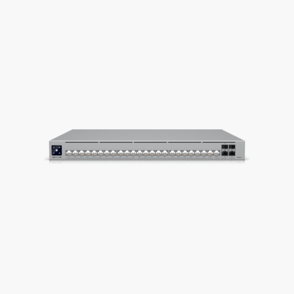 Ubiquiti UniFi Switch Pro HD 24 PoE (USW-Pro-HD-24-PoE) (UBSWPHD24POE) – 24x PoE (PoE+/PoE++), 4x 10G SFP+, Layer 3 Managed