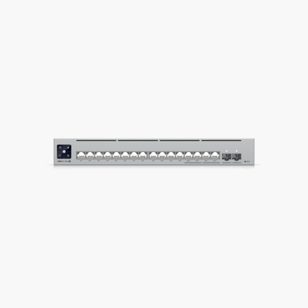 Ubiquiti UniFi Switch Pro Max 16 PoE (USW-Pro-Max-16-PoE) (UBSPROMAX16P) – 16x PoE (PoE+/PoE++), 2x 10G SFP+, Layer 3 Managed
