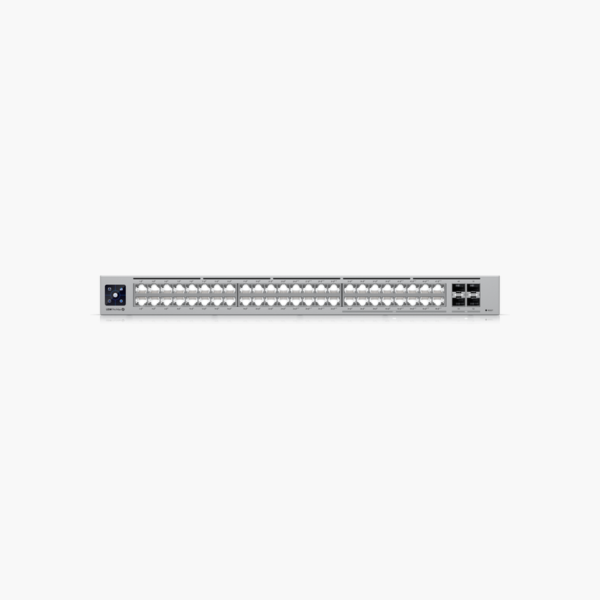 Ubiquiti UniFi Switch Pro Max 48 PoE (USW-Pro-Max-48-PoE) (UBSPROMAX48P) – 720W PoE, 4x 10G SFP+, Layer 3 Managed