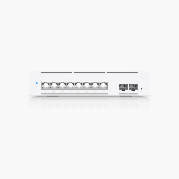 Ubiquiti UniFi Switch Pro XG 8 PoE (USW-Pro-XG-8-PoE) (UBPROXG8POE) – 155W PoE, 2x 10G SFP+, Layer 3 Managed