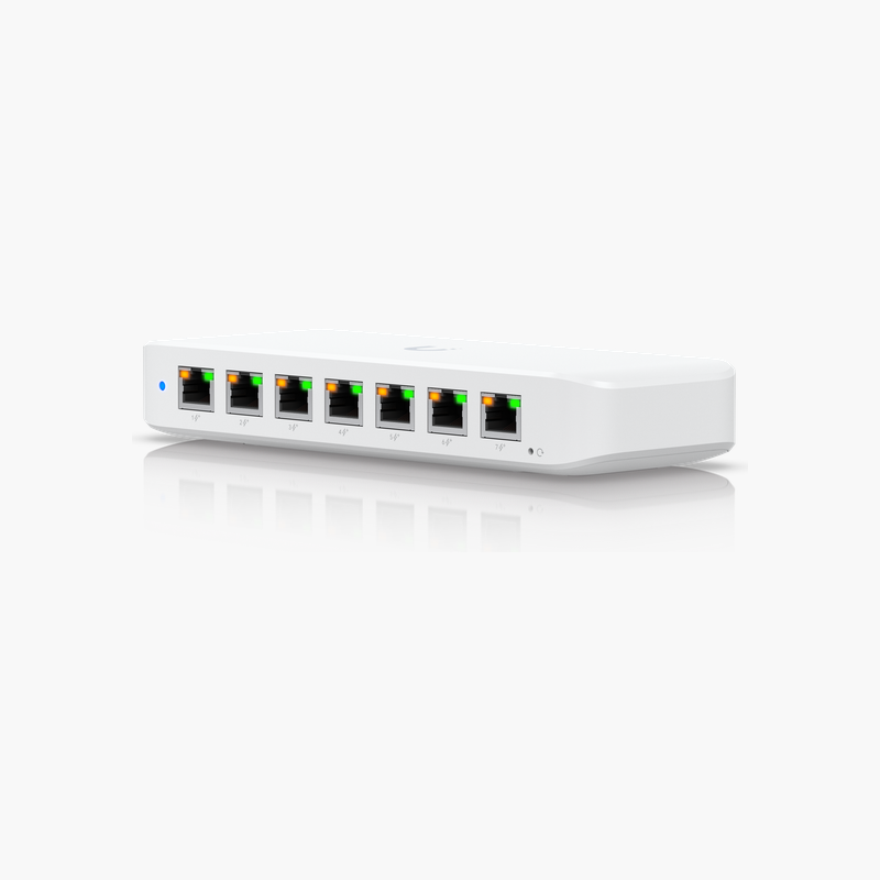 Ubiquiti-UniFi-Switch-Ultra-210W-USW-Ultra-210W-UBSWULTR210W-210W-with-power-adapter-PoE-Managed-1.png Ubiquiti UniFi Switch Ultra 210W (USW-Ultra-210W) (UBSWULTR210W) – 210W (with power adapter) PoE, Managed - Image 1