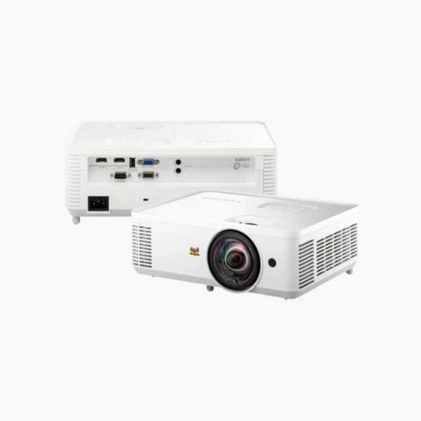 ViewSonic PS501W WXGA Short Throw Projector – 3600 ANSI Lumens, 0.49 Throw Ratio, 1280x800, HDMI