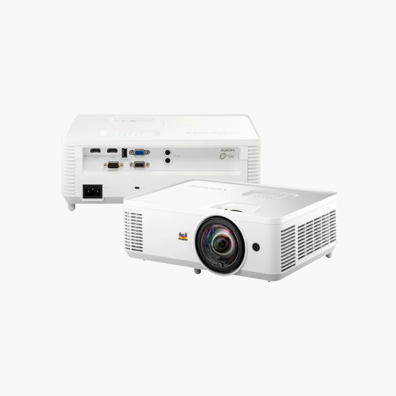 ViewSonic PS501W WXGA Short Throw Projector – 3600 ANSI Lumens, 0.49 Throw Ratio, 1280x800, HDMI ViewSonic PS501W WXGA Short Throw Projector – 3600 ANSI Lumens, 0.49 Throw Ratio, 1280x800, HDMI - Image 1
