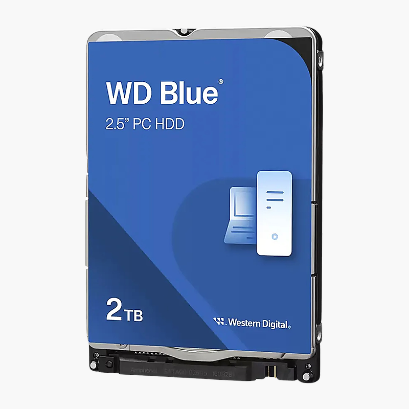 WD Blue 2TB 2.5" SATA Laptop Hard Drive (WD20SPZX) – 5400 RPM, 128MB Cache, SATA 6Gb/s WD Blue 2TB 2.5" SATA Laptop Hard Drive (WD20SPZX)