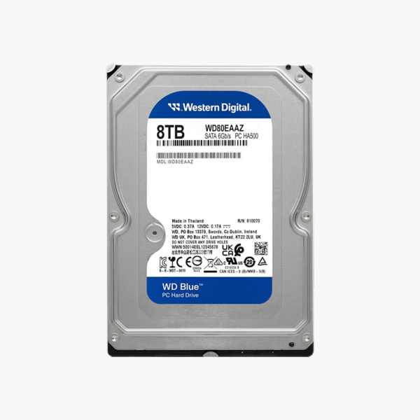 WD Blue 8TB Desktop Hard Drive (WD80EAAZ)