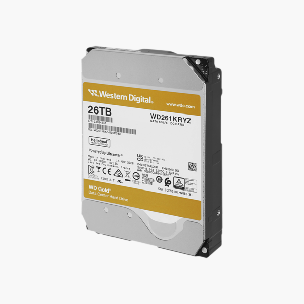 WD Gold 26TB Enterprise Hard Drive (WD261KRYZ)