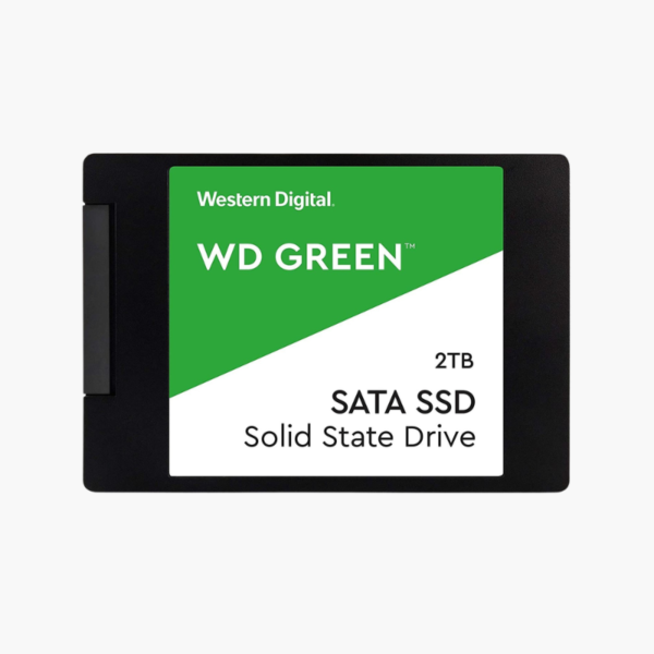 WD Green 2TB 2.5" SATA III Internal SSD (WDS200T2G0A) – Up to 545MB/s, Energy Efficient