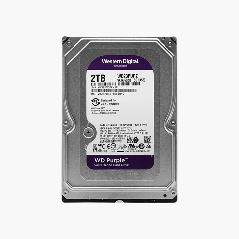 WD Purple 2TB Surveillance Hard Drive (WD23PURZ)
