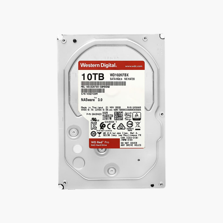 WD Red Plus 10TB NAS Internal Hard Drive (WD100EFGX)