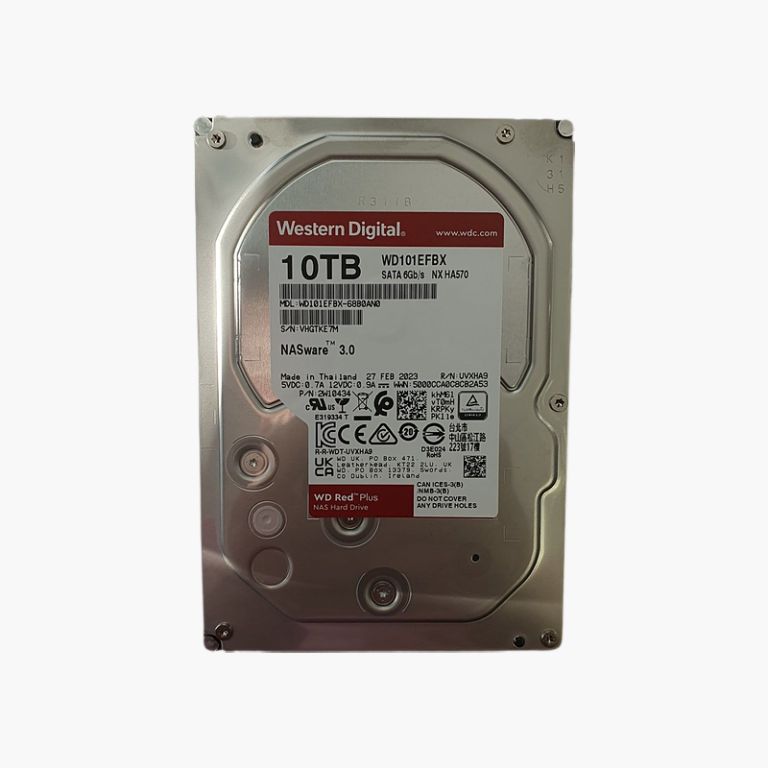 WD Red Plus 10TB NAS Internal Hard Drive (WD101EFBX)