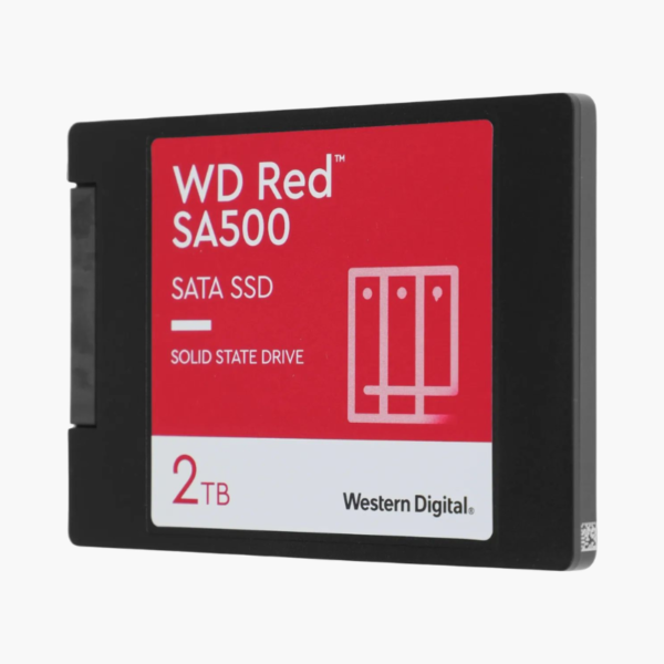 WD Red SA500 2TB NAS SATA SSD (WDS200T2R0A) – 2.5" 7mm, Up to 560MB/s, NAS Caching