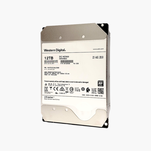 WD Ultrastar DC 12TB Data Center Hard Drive (0B48720)