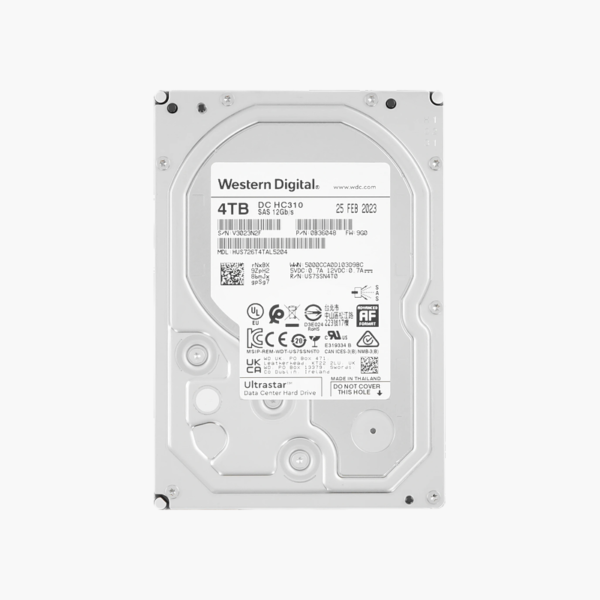 WD Ultrastar DC HA340 4TB Data Center Hard Drive (0B47076)