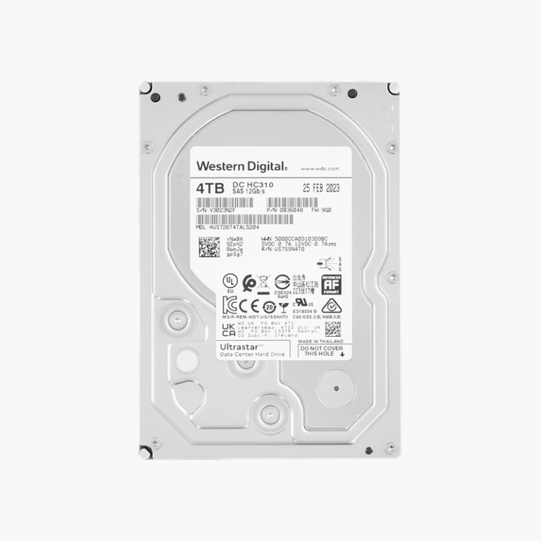WD Ultrastar DC HA340 4TB Data Center Hard Drive (0B47076)