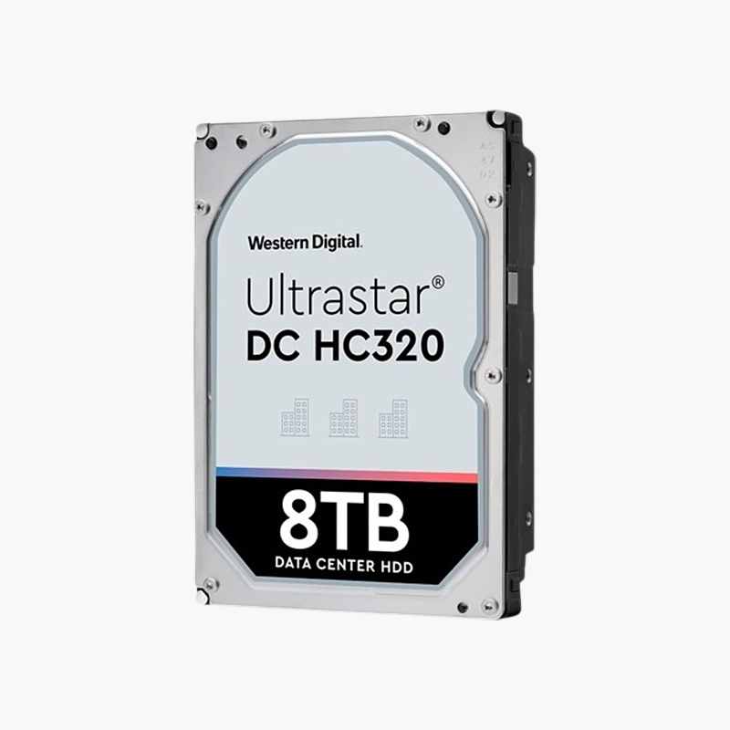 WD Ultrastar DC HC320 SE 8TB Data Center Hard Drive (0B36404) – SATA 6Gb/s, 7200 RPM, 256MB Cache, CMR WD Ultrastar DC HC320 SE 8TB Data Center Hard Drive (0B36404)