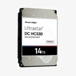 WD Ultrastar DC HC530 14TB Enterprise Hard Drive (WUH721414ALE6L4) — SATA 6Gb/s, 512MB Cache