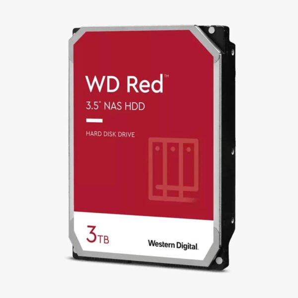 WD Red 3TB NAS Hard Drive (WD30EFAX) — SMR, 256MB Cache for Light-Duty NAS