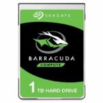 Seagate BarraCuda 1TB 2.5-inch Laptop Hard Drive (ST1000LM048) — 7mm, 5400 RPM, 128MB Cache