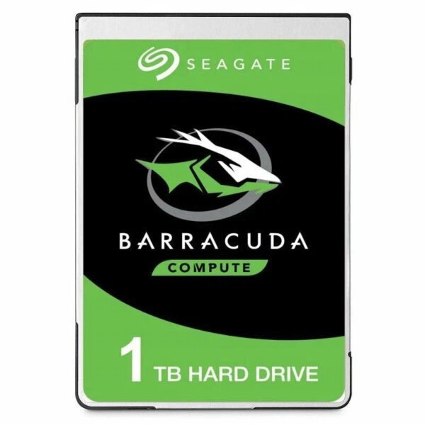 Seagate BarraCuda 1TB 2.5-inch Laptop Hard Drive (ST1000LM048) — 7mm, 5400 RPM, 128MB Cache